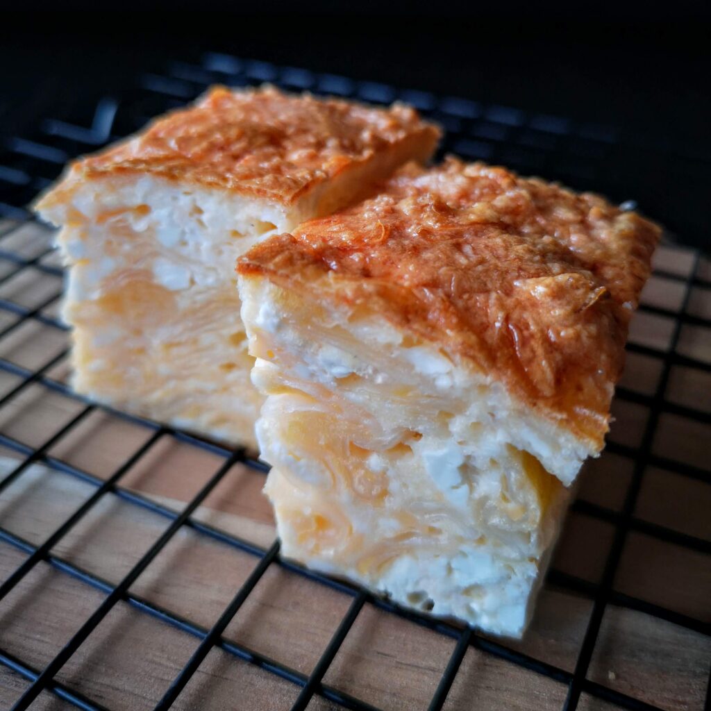 Безглутенова баница с оризови кори